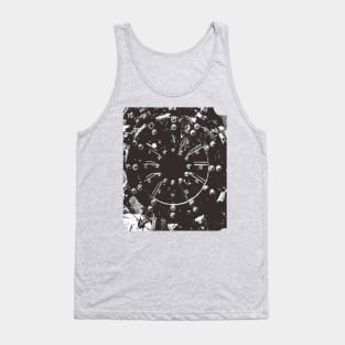 Black Gear Tank Top